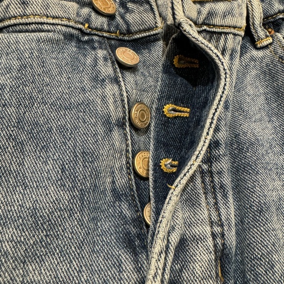 PacSun High Rise Straight Ripped Jeans - Picture 4 of 5